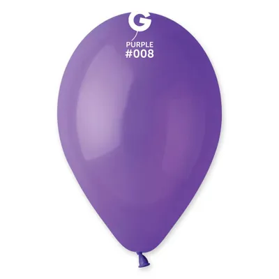 Immagine prodotto di Palloncini viola pastello, G90, 25 cm, 100 pz.