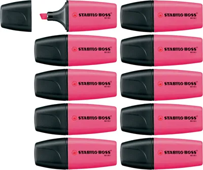 Produktbild von Textmarker - STABILO BOSS MINI - Einzelstift - pink