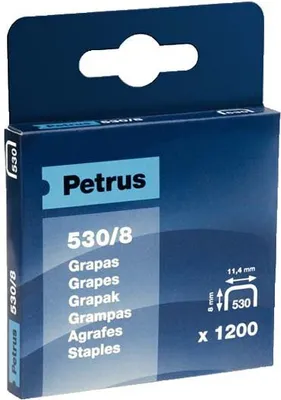 Immagine prodotto di Petrus 530/10 Mm Graffette 1200 unità Taglia unica