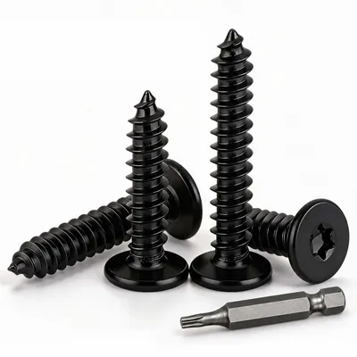 Productafbeelding van 80 Stuks Houtschroeven Torx 3 x 12 mm, Roestvrij Staal A2, Platkop