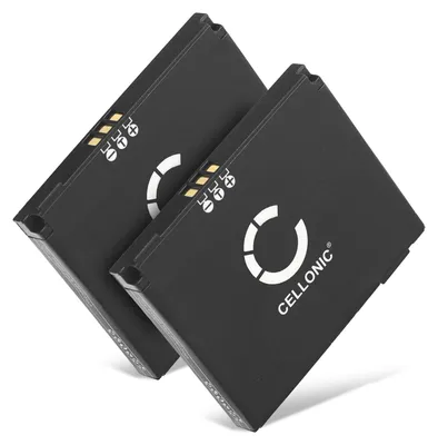 Produktbild von subtel 2x Akku für Navigation Kompatibel mit Becker Map Pilot, HJS 100, 338937010208 - (900mAh, 3.7V)