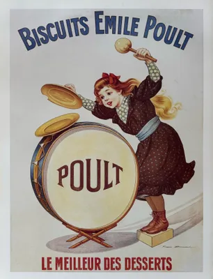 Obrázok produktu pre Sušienky Emile Poult – plagát 50 x 70 cm