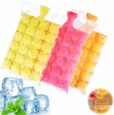 Produktbild von 50 Eiswürfelbeutel mit automatischer Verschlussfunktion