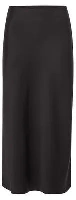 Produktbild von Rich & Royal Satin Midi Skirt chocolate torte XL