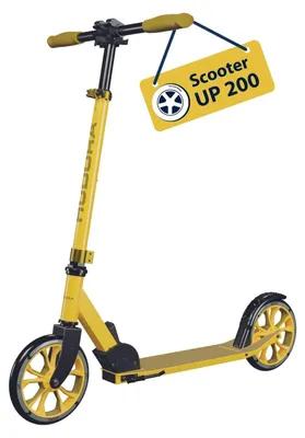 Immagine prodotto di Hudora 14451 Scooter Up 200 giallo canarino