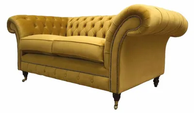 Produktbild von Sofa 2 Sitzer Couch Polster Sofa Textil Stoff Chesterfield Couchen Neu