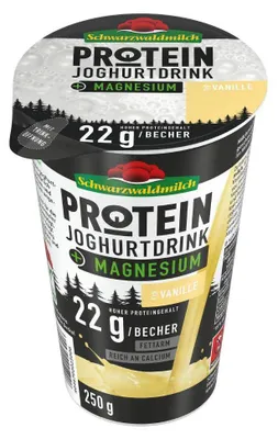 Produktbild von Schwarzwaldmilch Protein - Joghurt Drink Vanille 0,9% Fett, 10 x 250 ml