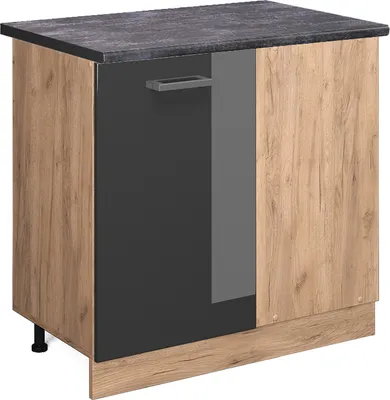 Immagine prodotto di Mobile ad angolo cucina Vicco R-Line Antracite lucido 86 cm , PL Antracite, Model 45424