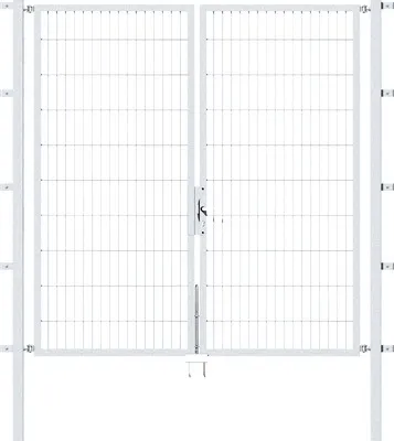 Obrázek produktu pro Alberts 647872, flexibilní brána s příslušenstvím, žárově zinkovaná, šířka 200 cm, výška 200 cm