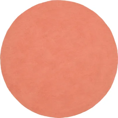Produktbild von Mono Filzteppich Rund ø 250 cm Lachsfarben