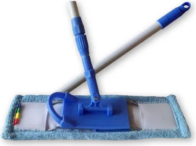 Immagine prodotto di mop piatto in microfibra + stick DAF