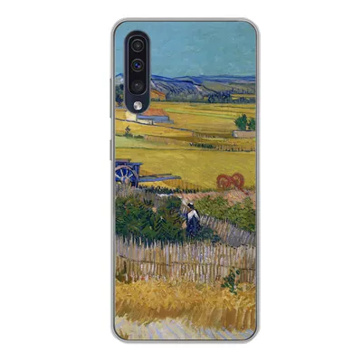 Produktbild von MuchoWow® Handyhülle Schutzhülle Hülle für Samsung Galaxy A50 Die Ernte - Vincent van Gogh Silikon Softcase Handy Hülle - Mobiltelefonhülle