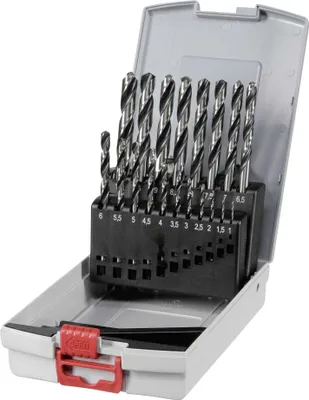 Obrázok produktu pre Bosch 2 608 577 351, Vŕtačka, Špirálový vrták, Kov, High-Speed Steel (HSS), Valcový koniec, 1.0/1.5/2.0/2.5/3.0/3.5/4.0/4.5/5.0/5.5/6.0/6.5/7.0/7.5/8.0/8.5/9.0/9.5/10.0 mm