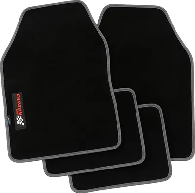 Produktbild von Autoteppich Universal Carbon, 4-teilig, grau von PETEX