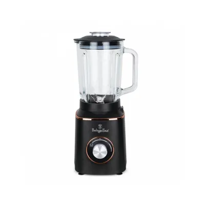 A studio shot of a blender on a white background.