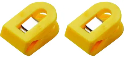 Produktbild von Briefklemmer Liliput 15x25mm VE=100 Stück gelb