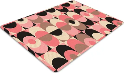 Obrázok produktu pre Podlahová ochranná podložka - Ochranná podložka pod stoličku - Podlahová podložka - 120x90 cm - Vintage