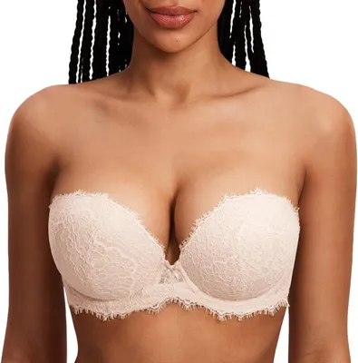 Produktbild von BHs ohne Bügel mit Push-Up-Effekt und Spitze für Damen