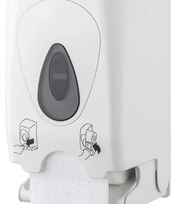 Immagine prodotto di Porta carta igienica, porta rotolo carta igienica, dispenser carta igienica - PQDuo, per 2 rotoli, plastica