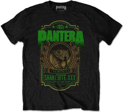 Obrázek produktu pro Pantera Snakebite XXX Label Black 2XL Tričko