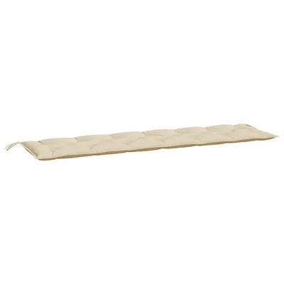 Obrázok produktu pre vidaXL Záhradná lavička béžová 200x50x7 cm Oxford Fabric