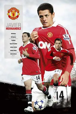 Produktbild von Fußball - Poster - Hernandez, Manchester