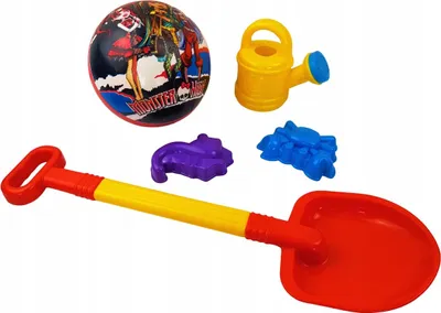 Image de pelle à sable avec accessoires en net 411