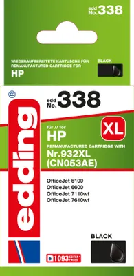 Immagine prodotto di edding 18-338 Edding Tinte e.HP Nr.932XL BK