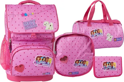 Produktbild von Lego Friends Patchwork Optimo Schulranzen 4 Teile