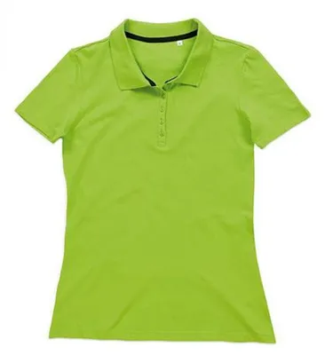 Produktbild von Stedman ST9150 | Womens Hanna Poloshirt - Farbe: Green Flash - Größe: M