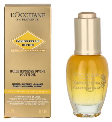 Image de L'Occitane Immortelle Divine Élixir de jeunesse Huile pour le visage 30 ml
