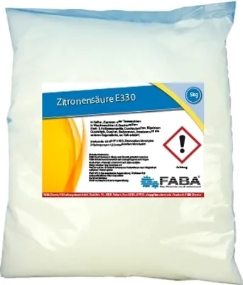 Produktbild von Zitronensäure, Entkalker, Reiniger, Alleskönner im Haushalt 5 kg