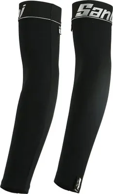 Zdjęcie produktu dla Santini Newbhot Arm Warmer Black XL Mężczyźni, Kobiety Black XL