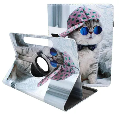 Image de Étui en similicuir pour tablette Honor Pad X9 / X8 pouces, motif 360 degrés