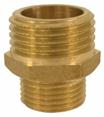 Immagine prodotto di Nipplo Riduttore in Ottone, Raccordi Filettati 1 1/2" x 3/4"