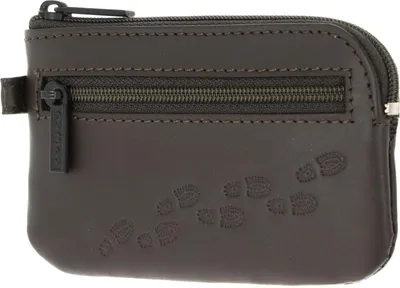 Immagine prodotto di oxmox Pelle caso chiave Leather Keyholder Footsteps 2.0 Embossed Brown marrone scuro