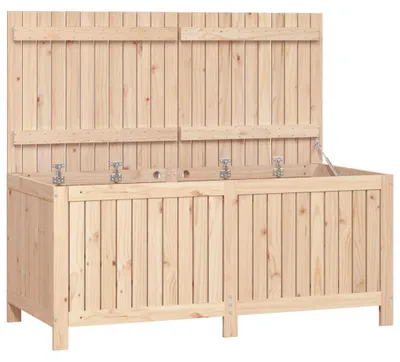 Obrázok produktu pre vidaXL Záhradná truhlica 147x68x64 cm z masívneho borovicového dreva