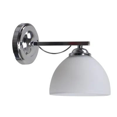 Obrázek produktu pro Nástěnné moderní osvětlení FILONA - 1xE27, 40W, chromované / bílé