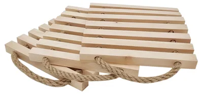 Produktbild von Topfuntersetzer aus Zirbenholz einzeln oder im Dreierpack V-40.10-038
