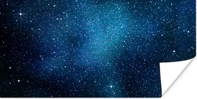 Produktbild von MuchoWow® Poster Galaxie - Nacht - Galaxie - Jungen - Mädchen - Kinder 120x60 cm - Bild