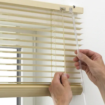 Produktbild von Gardinia Aluminium-Jalousie 25 mm beige 70 x 175 cm