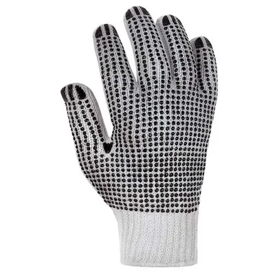 Produktbild von Strickhandsch.,beidseitig genoppt, PES, Gr. 9 ELC 4031301032779 12 Paar