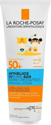 Produktbild von La Roche-Posay Anthelios UVMUNE 400 Dermo-Kinder Feuchtigkeitsmilch SPF50+, 250 ml