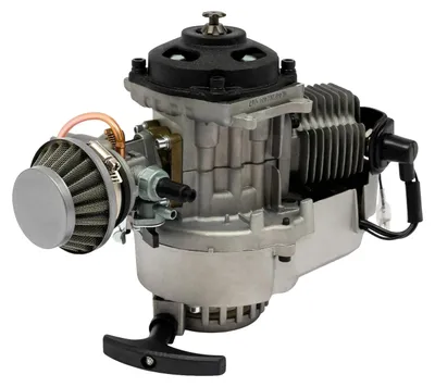 Produktbild von Motorradmotor, 49cc, elektronische Zündung, schwarz