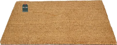 Zdjęcie produktu dla KOTARBAU® Wycieraczka antyposlizgowa Mata zatrzymujaca brud Mata czyszczaca z wlókna kokosowego Kolor naturalny 35x60 cm