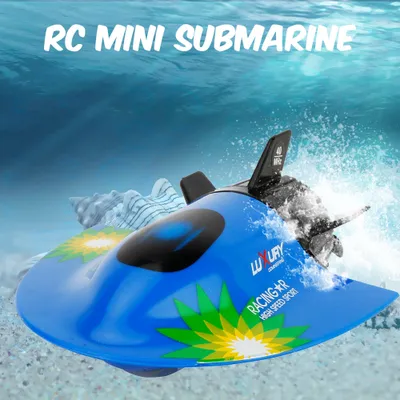 Produktbild von Erstellen Spielzeug Mini RC U-Boot RC Spielzeug Fernbedienung Wasserdicht Tauchen Weihnachtsgeschenk fš¹r Kinder Jungen