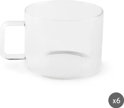Produktbild von Excelsa set von 6 jumbo tasse Essential glas 50 cl transparent