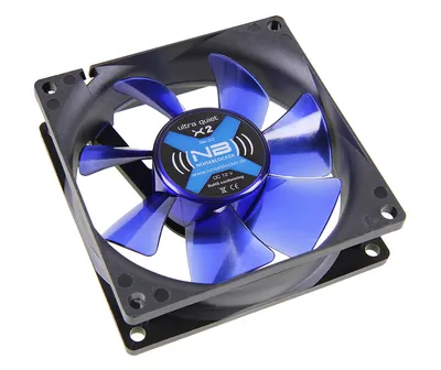 Produktbild von NOISEBLOCKER X-2 NB-BlackSilentFan 80mm (X2)