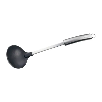 Produktbild von Berndes Küchenhelfer Schöpflöffel, Servierlöffel, Edelstahl / Kunststoff, Silber / Schwarz, 009084