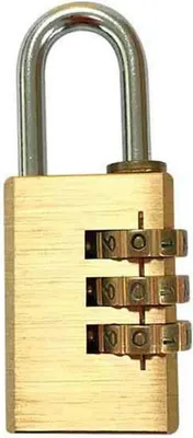Obrázek produktu pro Mosazný visací zámek 21 mm v blistru